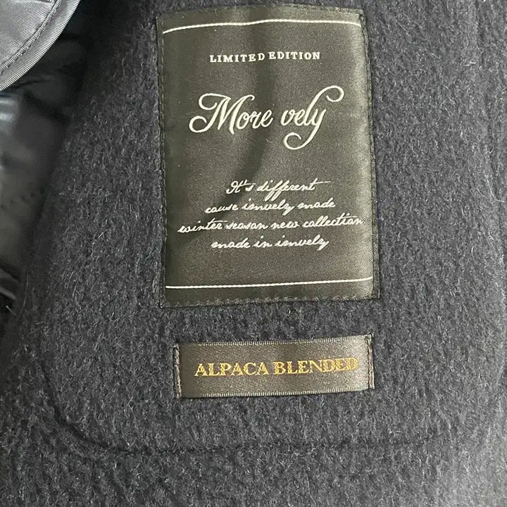 [BUNJANG] Imvely More Vely Alpaca Jacket / 임블리 More Vely 알파카 자켓,알파카코트,핸드메이드알파카코트