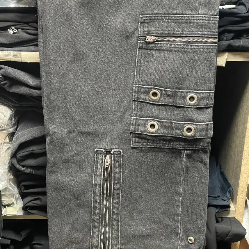 [BUNJANG] Project GR Flight Denim Black Jeans / 프로젝트GR 플라이트 데님 블랙 2
