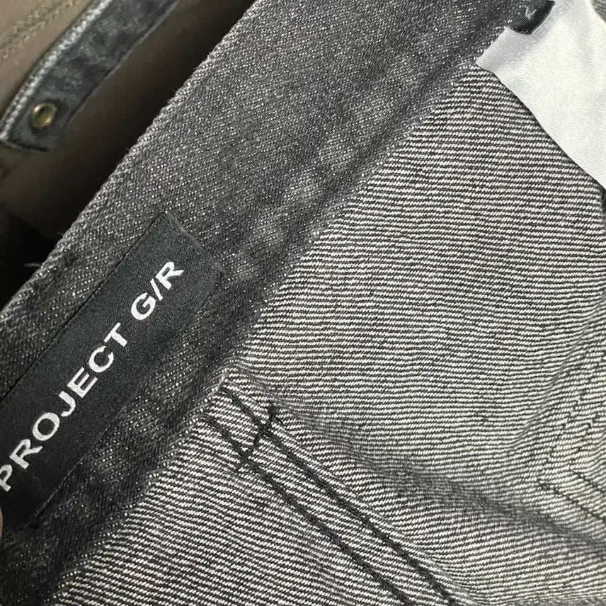 [BUNJANG] Project GR Flight Denim Black Jeans / 프로젝트GR 플라이트 데님 블랙 2