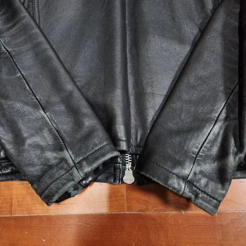 [BUNJANG] JACK ROSE Single Rider Leather Jacket / JACK ROSE 잭로즈 싱글 라이더 가죽 자켓