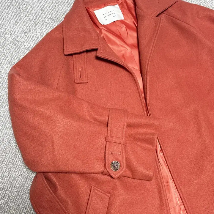 [BUNJANG] Deep Pink Wool Long Coat / 딥핑크 울롱코트 새상품