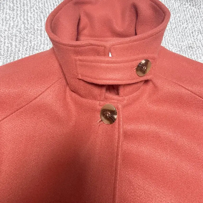 [BUNJANG] Deep Pink Wool Long Coat / 딥핑크 울롱코트 새상품