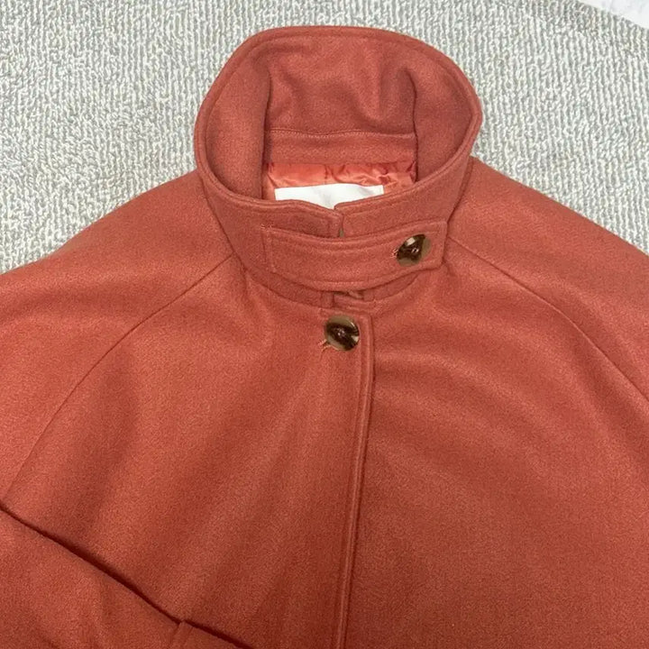 [BUNJANG] Deep Pink Wool Long Coat / 딥핑크 울롱코트 새상품