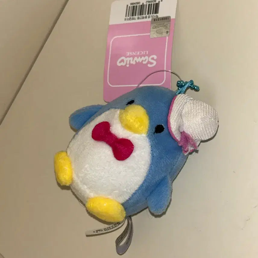 [BUNJANG] Sanrio Tuxedo Sam Plush Keychain New Product / 산리오 턱시도샘 봉제인형 키링 새제품 가방걸이