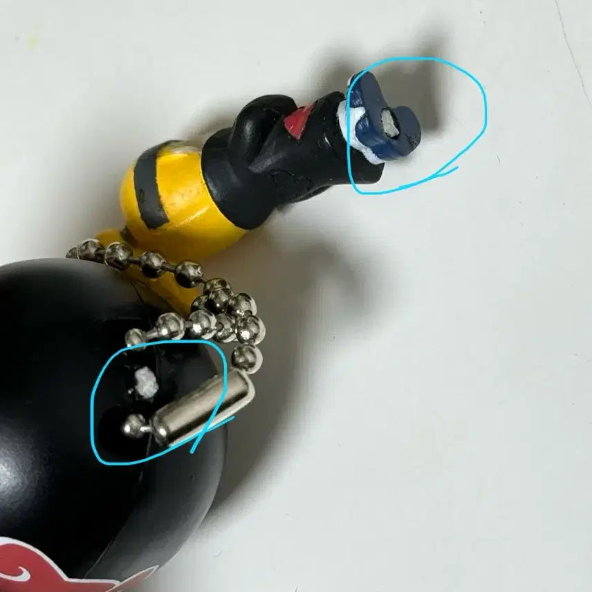 [BUNJANG] Naruto Sasuke Deidara Keyring / 나루토 고전키링, 사스케 데이다라 키링