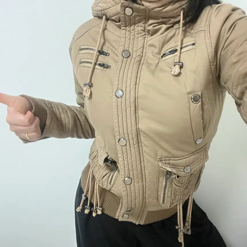 [BUNJANG] Liz Lisa Faux Fur Jacket / 갸루깔 리즈리사 폭닥퍼안감 자켓