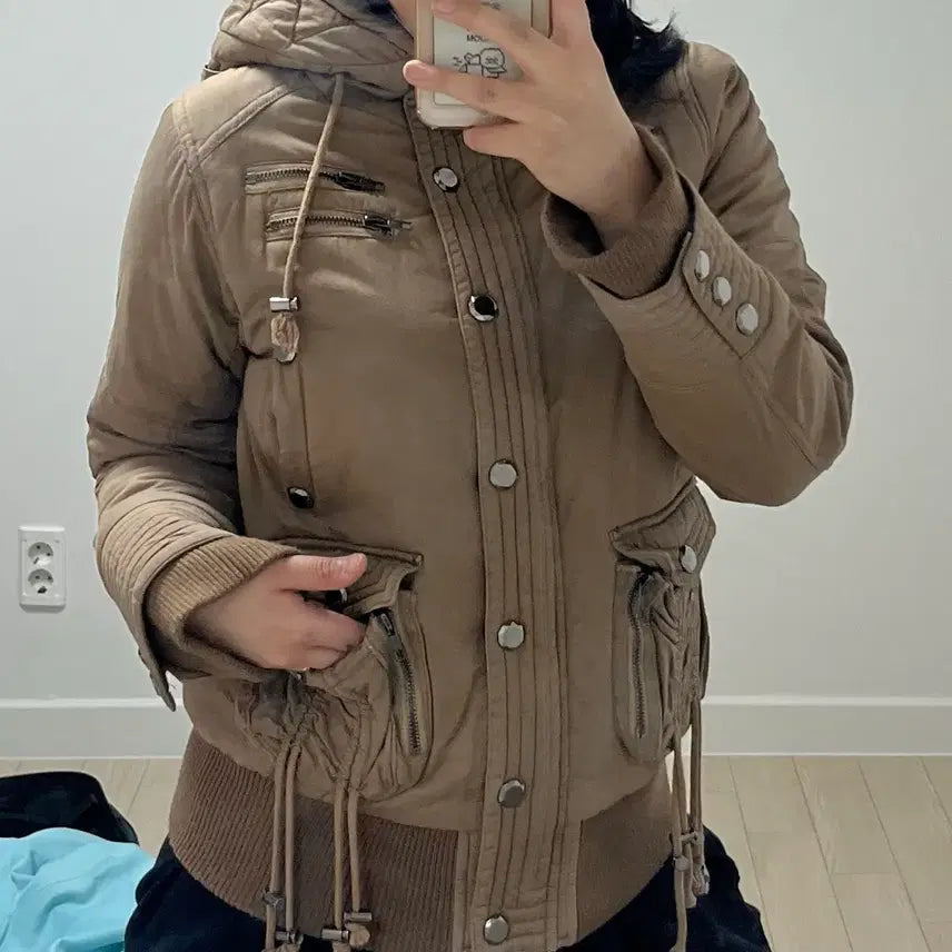 [BUNJANG] Liz Lisa Faux Fur Jacket / 갸루깔 리즈리사 폭닥퍼안감 자켓