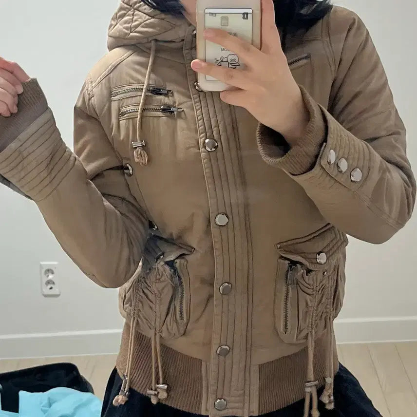 [BUNJANG] Liz Lisa Faux Fur Jacket / 갸루깔 리즈리사 폭닥퍼안감 자켓