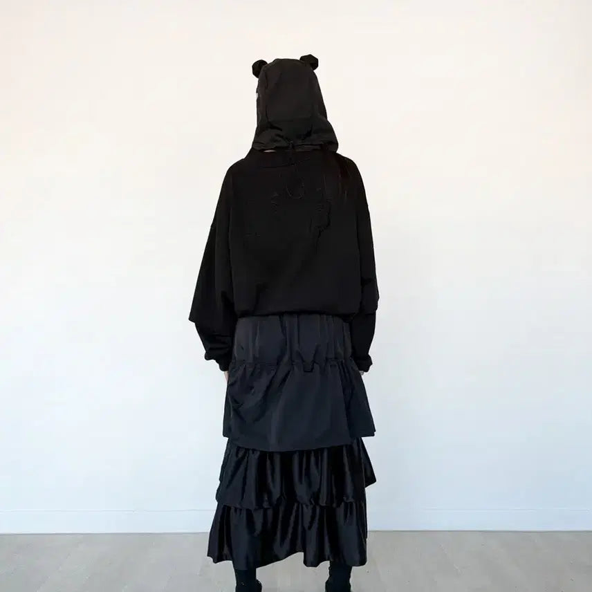 [BUNJANG] Philene Studio North Face Upcycled Bear Hat / 피린스튜디오 노스페이스 곰돌이모자 (업사이클링 제품)