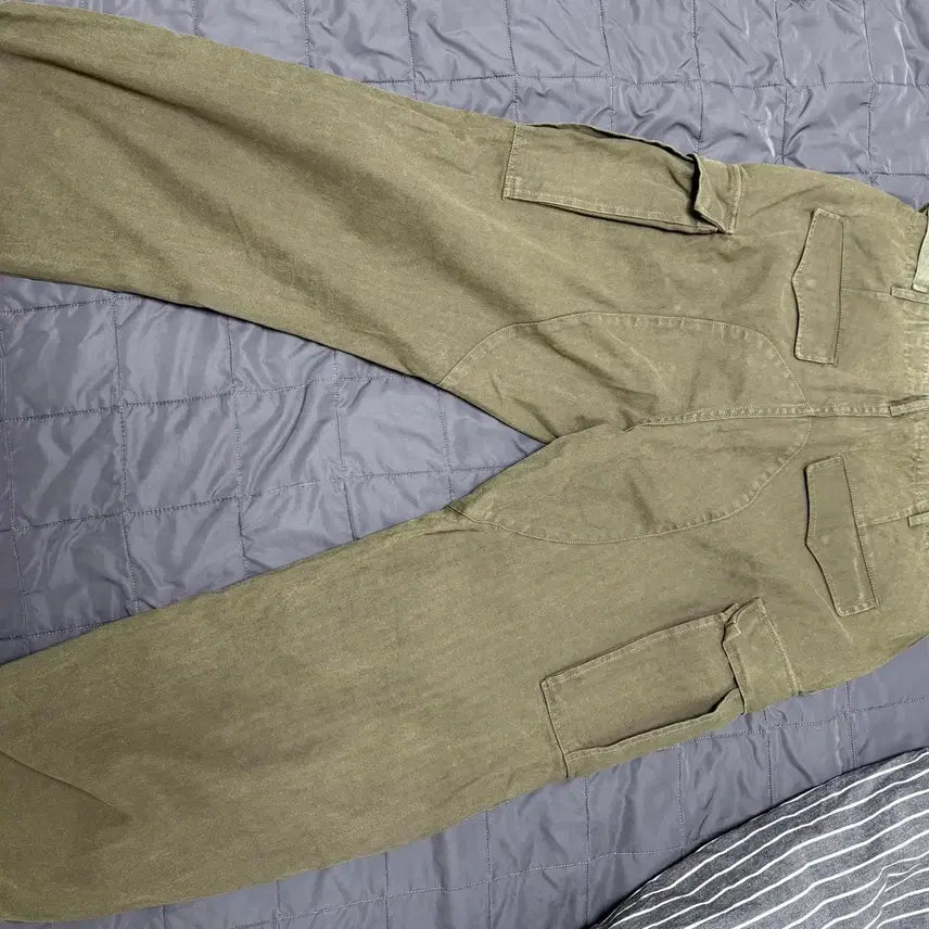 [BUNJANG] Haste Vintage HBT Field Trousers Olive Size 3 / 헤이스트 빈티지 HBT 필드 트라우져 올리브 3사이즈