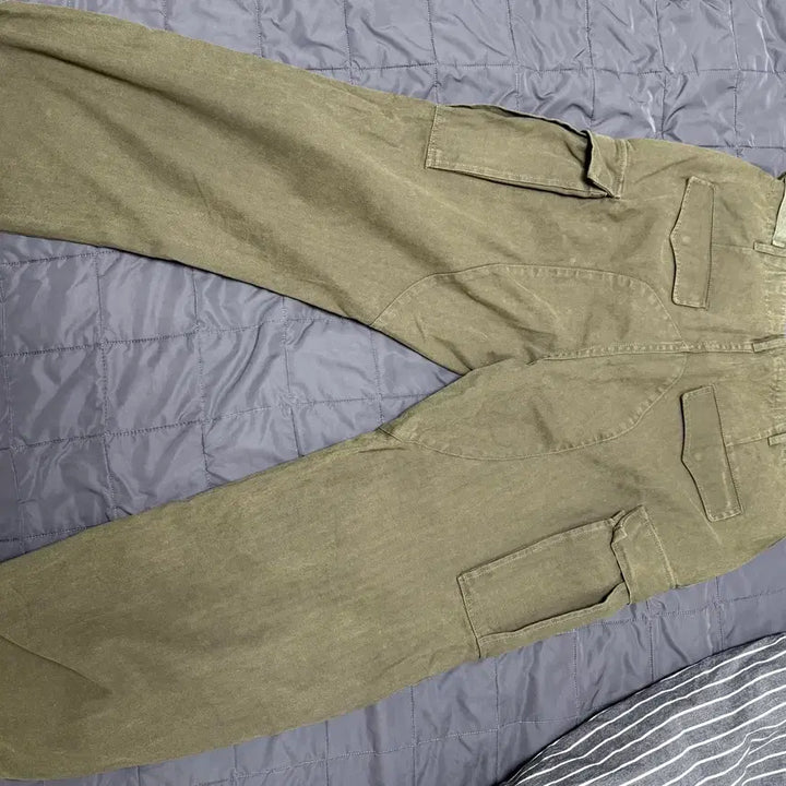 [BUNJANG] Haste Vintage HBT Field Trousers Olive Size 3 / 헤이스트 빈티지 HBT 필드 트라우져 올리브 3사이즈