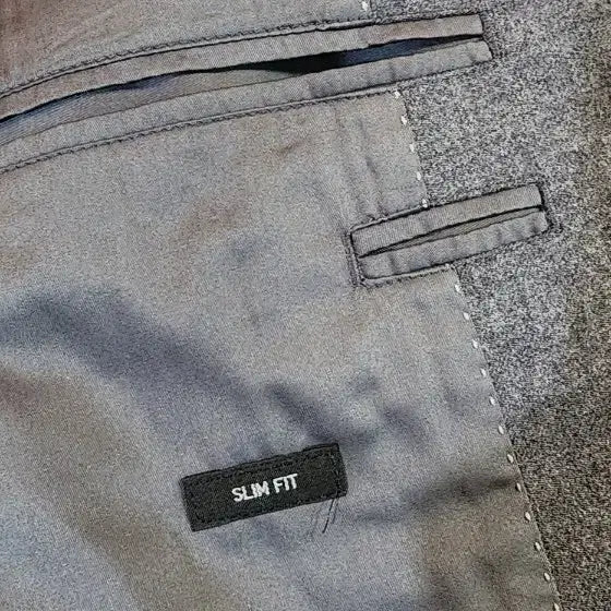 [BUNJANG] Uniqlo Gray Wool Jacket L / (간절기용)유니클로 그레이 모직자켓 L