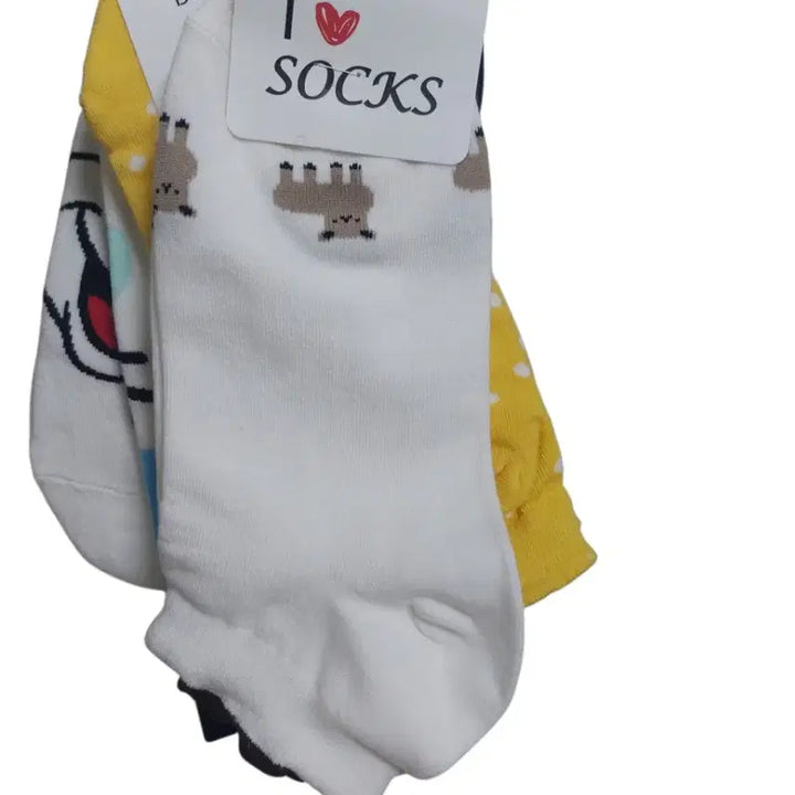 [BUNJANG] New Character Socks (Pair) / 새상품) 캐릭터 양말