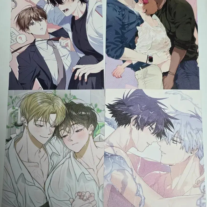 [BUNJANG] The Perfect Shape Postcard / 너를 찾는 파도 이웃집 길드원 꽃이 지는 연못 가장 완벽한 도형 엽서