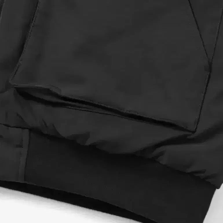 [BUNJANG] KIMUUR Shell Block Boa Fur Short Padded Jacket (Black) / [M] 키뮤어 쉘블록 보아퍼 숏패딩 블랙