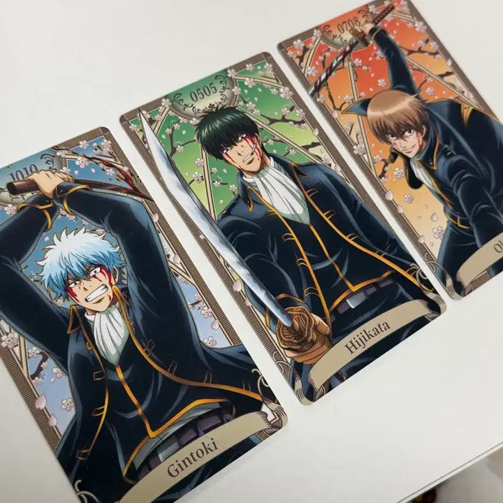 [BUNJANG] Gintama Arcana Card Gintoki Hijikata Sougo Bundle Set / 은혼 아르카나 카드 긴토키 히지카타 소고 일괄
