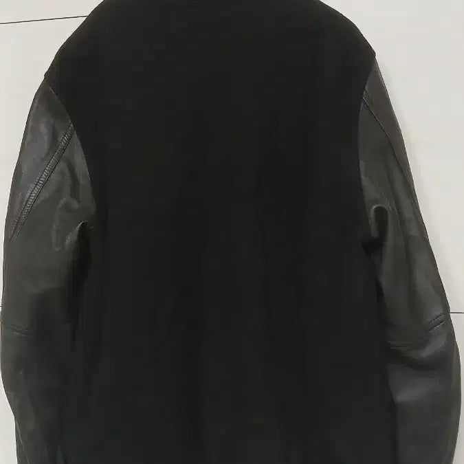 [BUNJANG] Nike Stadium Jacket (Black) (Size M) / 나이키 블랙 스타디움 자켓 울 팔가죽 M사이즈 홍대구제 박음질하자