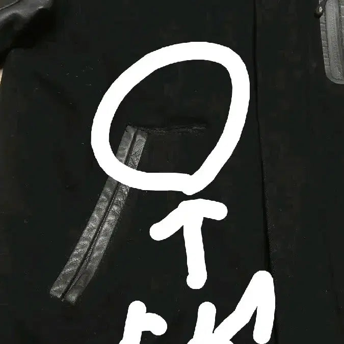 [BUNJANG] Nike Stadium Jacket (Black) (Size M) / 나이키 블랙 스타디움 자켓 울 팔가죽 M사이즈 홍대구제 박음질하자