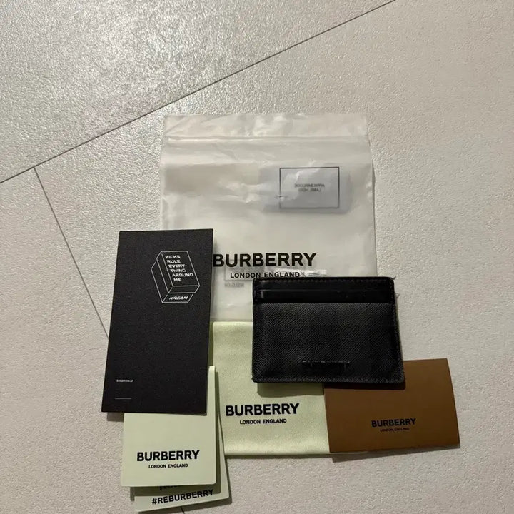 [BUNJANG] Burberry Check Cardholder / 버버리 체크 카드지갑