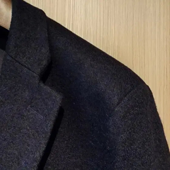 [BUNJANG] Uniqlo Navy Wool Jacket L / (간절기용)유니클로 네이비 모직 자켓 L