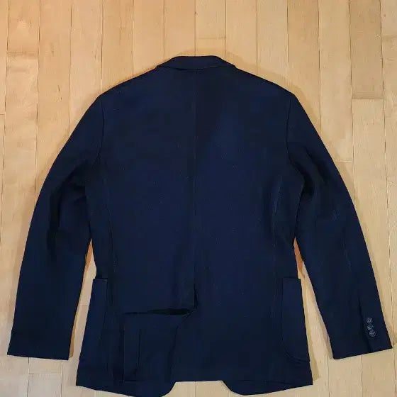 [BUNJANG] Uniqlo Navy Wool Jacket L / (간절기용)유니클로 네이비 모직 자켓 L