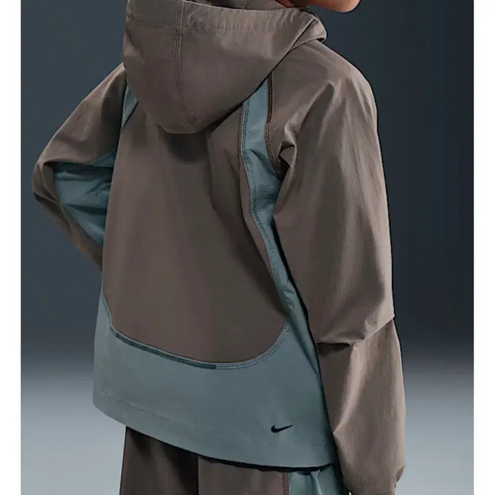 [BUNJANG] Nike Woven Tech Jacket Kids Training Set / 나이키 우븐 테크 자켓 바람막이 주니어 키즈 XL 트레이닝 셋업 윈드러너