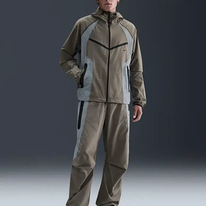 [BUNJANG] Nike Woven Tech Jacket Kids Training Set / 나이키 우븐 테크 자켓 바람막이 주니어 키즈 XL 트레이닝 셋업 윈드러너