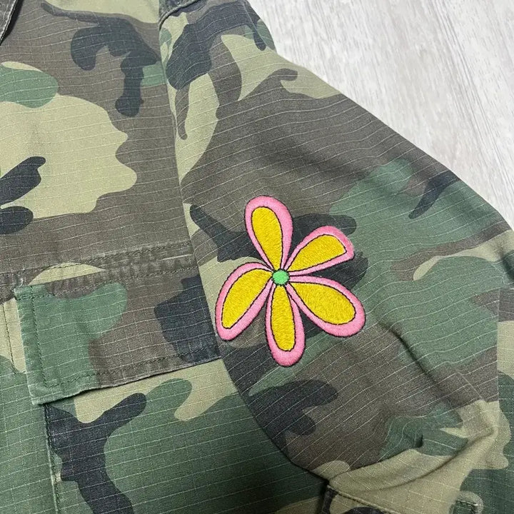[SOLD OUT] XL) 스투시 카모 밀리터리자켓