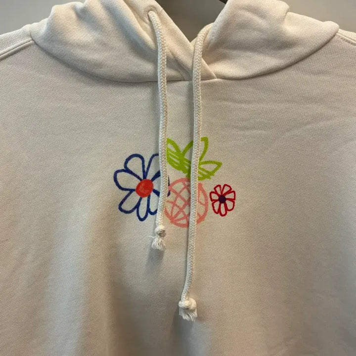 [BUNJANG] Adidas Floral Print Hoodie / 아디다스 꽃 프린팅 후드티
