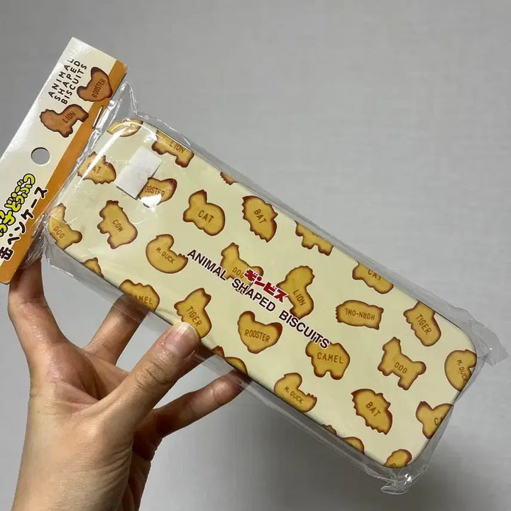 [BUNJANG] Tabe-Kodomo Biscuit Tin Case / 타베코도부츠 비스킷 틴케이스 새제품