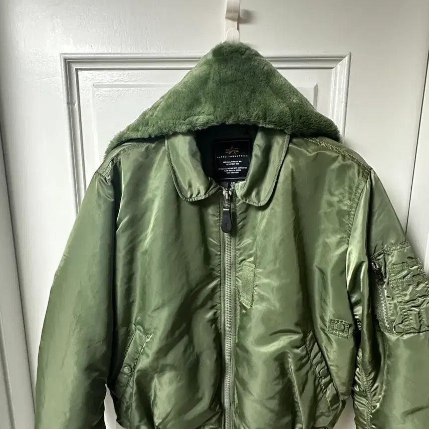 [BUNJANG] Alpha Industries B-15 Flight Jacket (MA-1) - L Size / 알파인더스트리 b-15 자켓 L 사이즈(ma1)