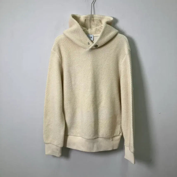 [SOLD OUT] 솔리드옴므 아이보리 니트 오버핏 후드