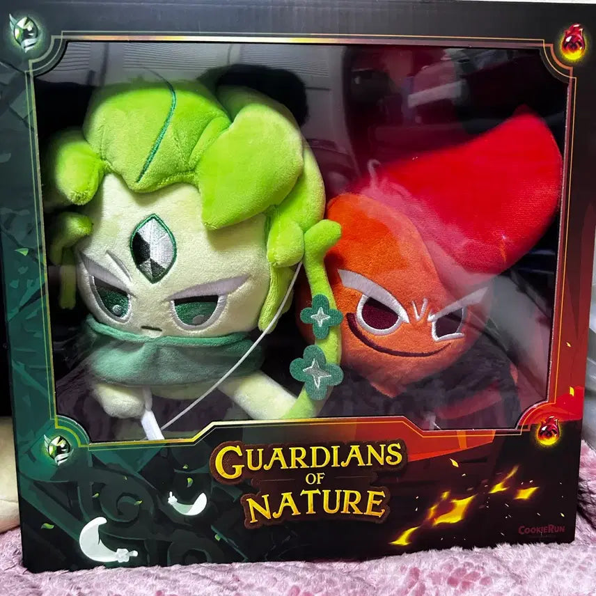 [SOLD OUT] (키링포함)쿠키런킹덤 자연의 인도자 바람궁수 불꽃정령 인형 키링