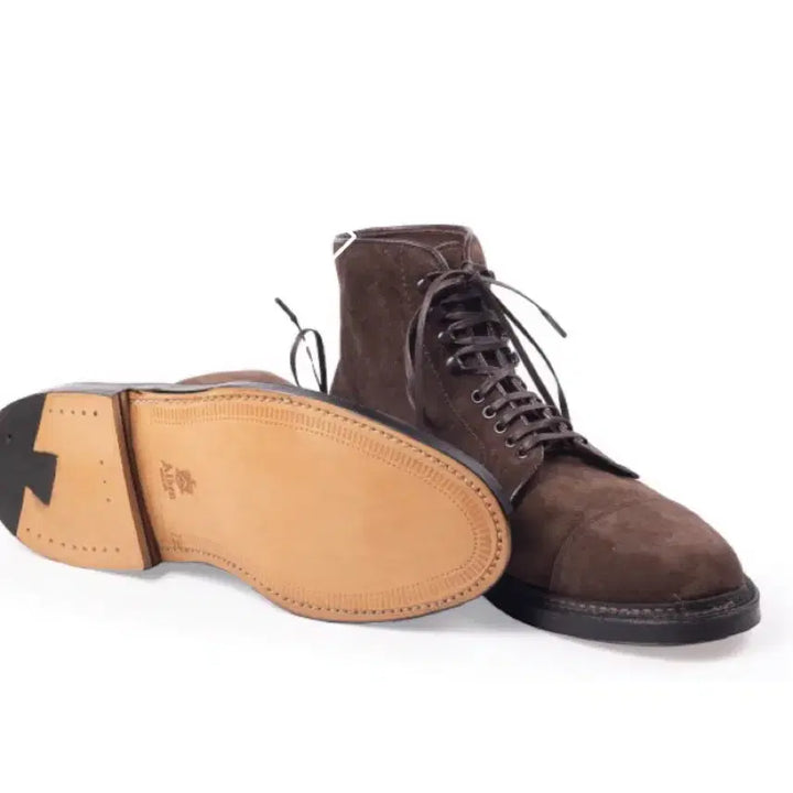 [BUNJANG] Alden 4081HY Snuff Suede Officer Boots / Alden, 4081HY, Snuff Suede, 오피서 부츠, 7.0E
