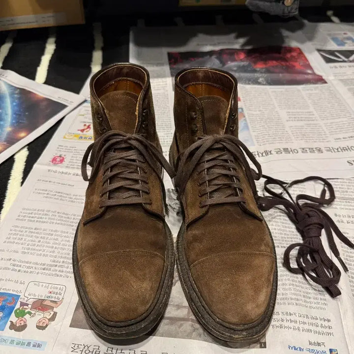 [BUNJANG] Alden 4081HY Snuff Suede Officer Boots / Alden, 4081HY, Snuff Suede, 오피서 부츠, 7.0E