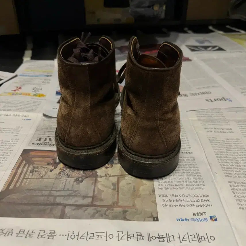 [BUNJANG] Alden 4081HY Snuff Suede Officer Boots / Alden, 4081HY, Snuff Suede, 오피서 부츠, 7.0E