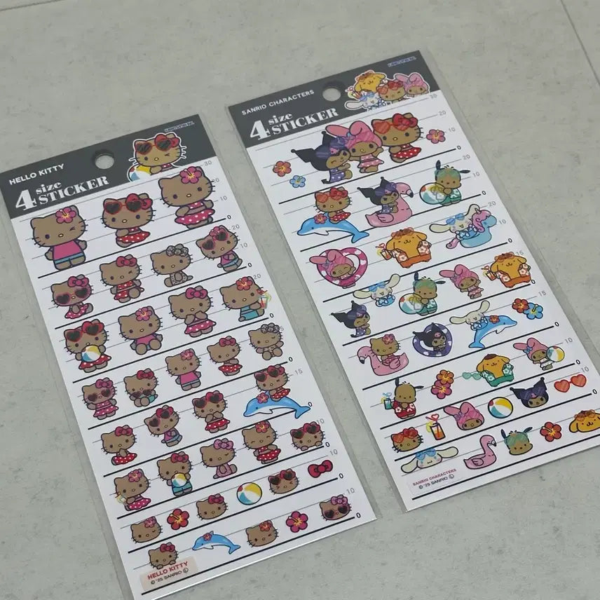 [BUNJANG] Sanrio Tanning Sticker / (정품) 산리오 태닝 스티커