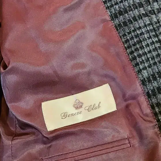 [BUNJANG] Gray/Black Wool Jacket - M Size / 그레이/블랙 모직 자켓 M