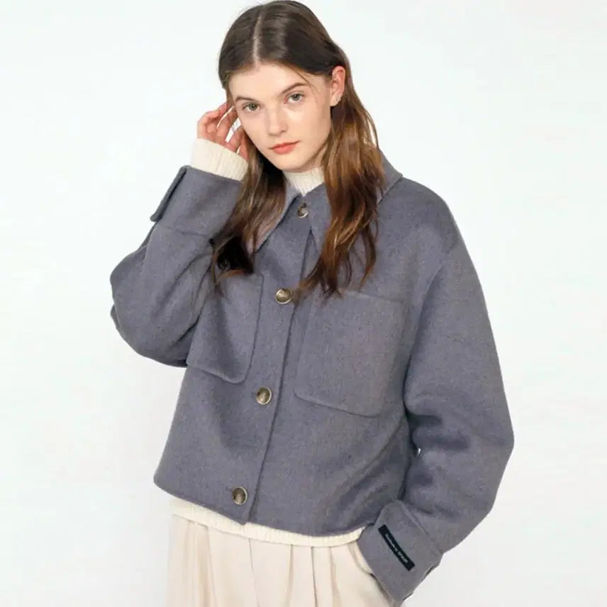 [BUNJANG] ON&ON Handmade Blouson Wool Jacket / 온앤온(ON&ON) 핸드메이드 블루종 울자켓 프리사이즈