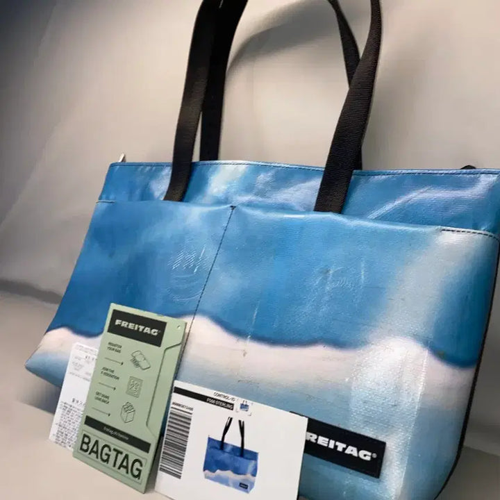 [BUNJANG] FREITAG Sterling Cloud Pattern Handbag / 프라이탁 스털링 구름 전사 (잔여 보증기간 22개월)