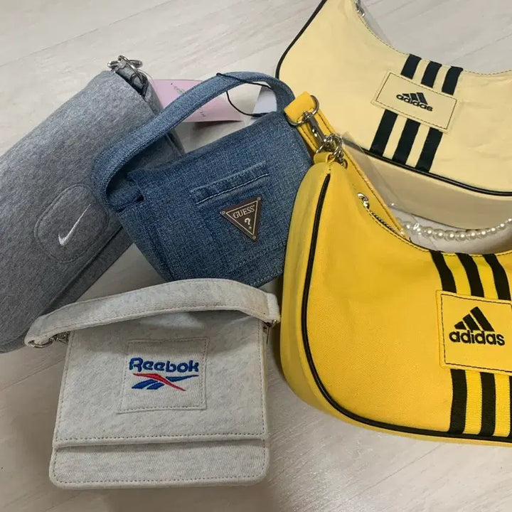 [BUNJANG] Recycling Mini Crossbody Bag Bundle Set / 리싸이클링 미니백(5종 일괄)