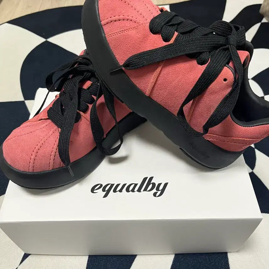 [BUNJANG] Equilv Pink Muli Sneakers / 이퀼비 핑크 뮬리