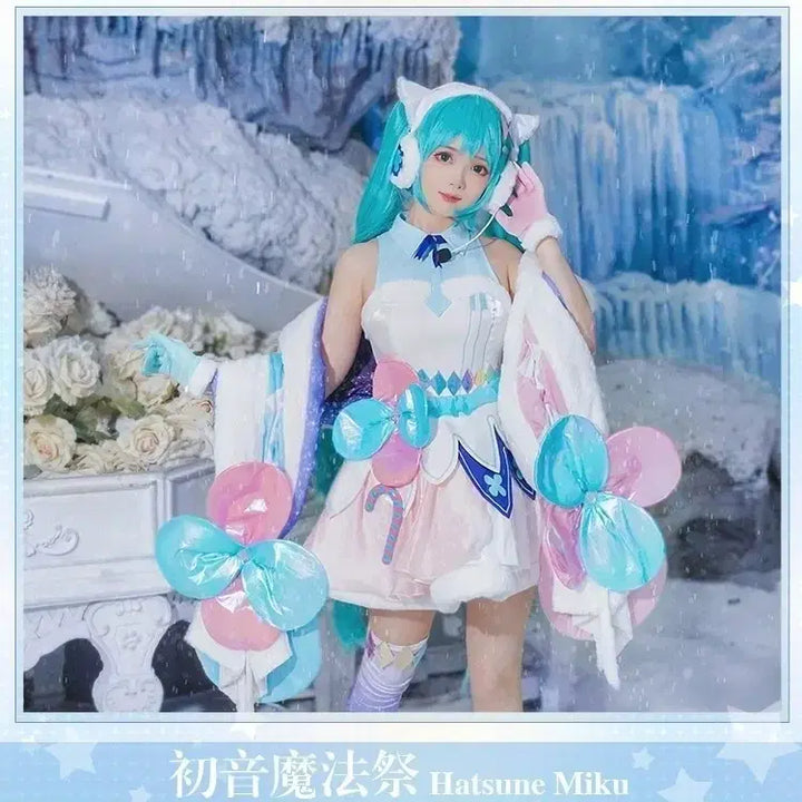 [BUNJANG] Magical Mirai 2020 Hatsune Miku Cosplay Full Set / (당일발송) 하츠네 미쿠 ㅡ 매지컬미라이 2020 코스프레 풀세트