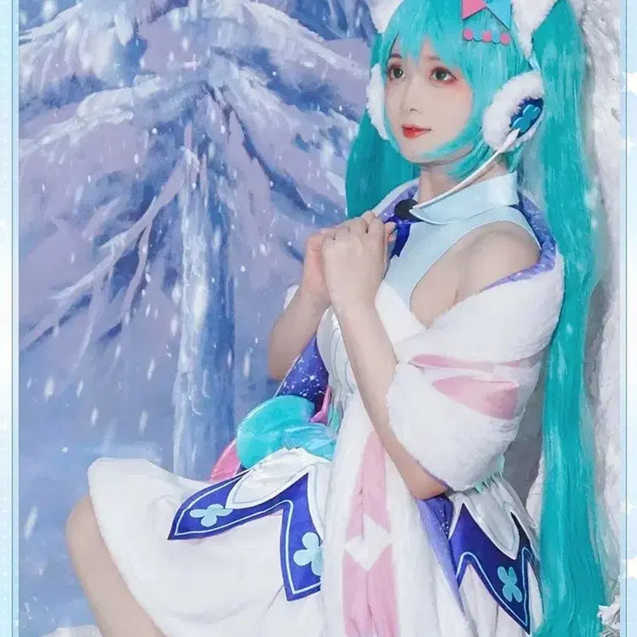 [BUNJANG] Magical Mirai 2020 Hatsune Miku Cosplay Full Set / (당일발송) 하츠네 미쿠 ㅡ 매지컬미라이 2020 코스프레 풀세트