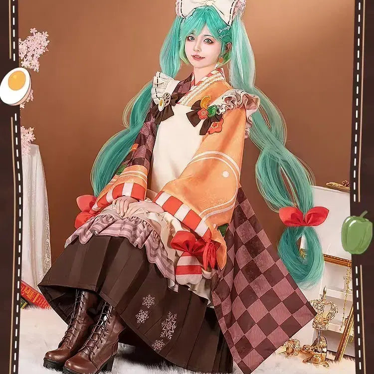 [BUNJANG] Hatsune Miku Yukimiku 2024 Cosplay Costume / (당일발송) 하츠네 미쿠 ㅡ 유키미쿠 2024 코스프레 의상