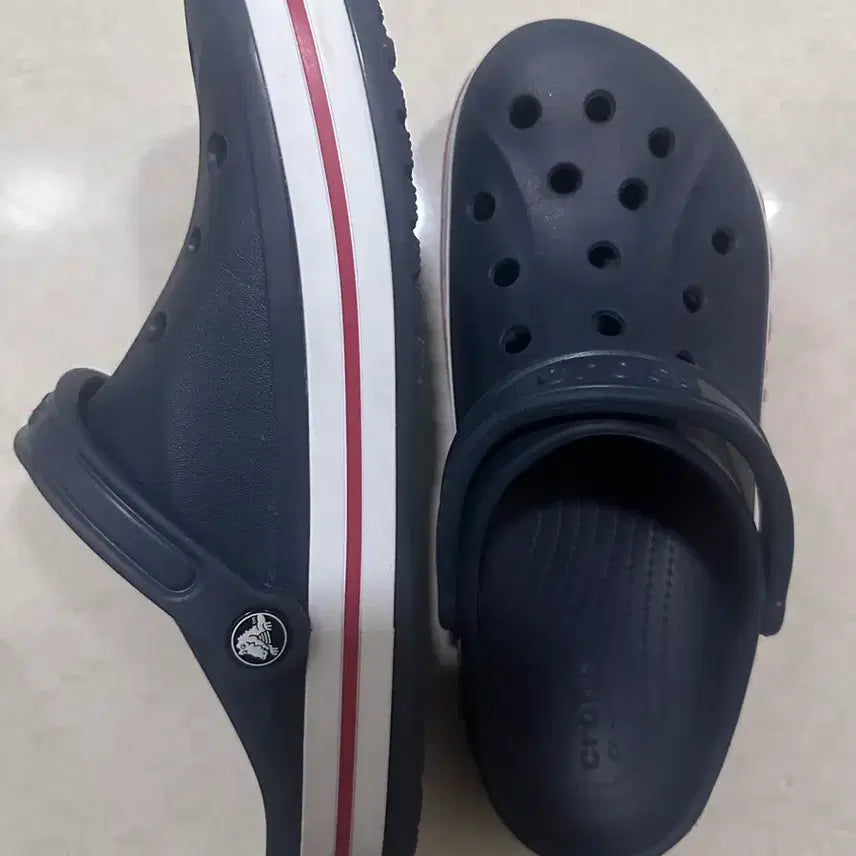 [BUNJANG] Crocs Navy American Flag Clogs / 크록스