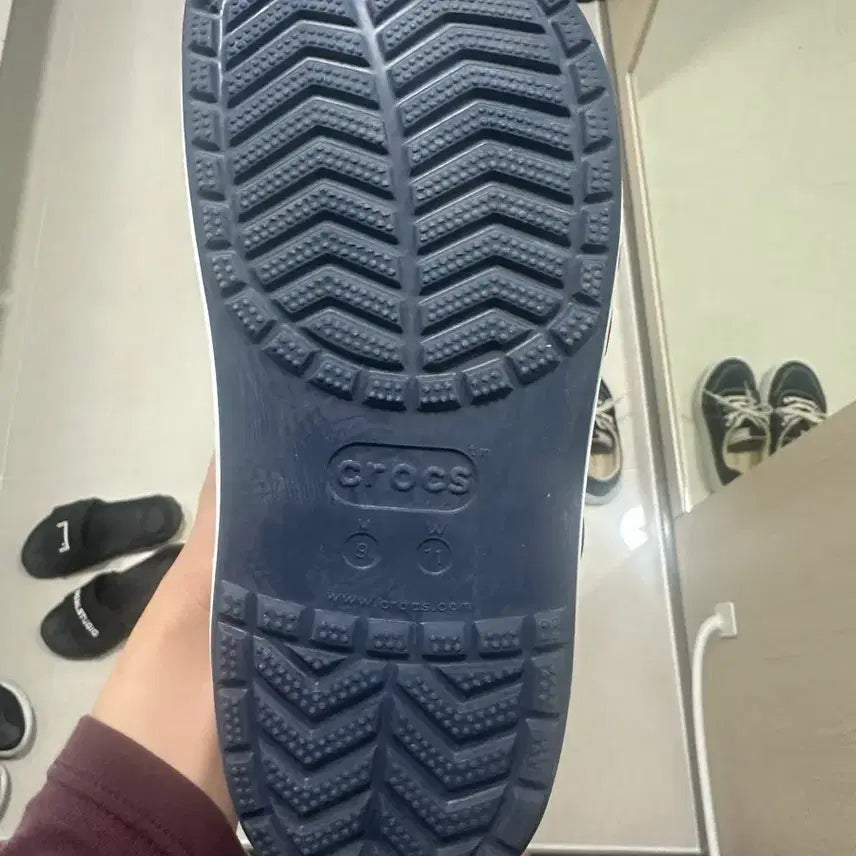 [BUNJANG] Crocs Navy American Flag Clogs / 크록스