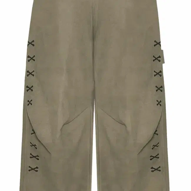 [BUNJANG] Kami Aoiro 247 Work Pants Olive / 카미엔 아오이로 247 워크 팬츠 올리브