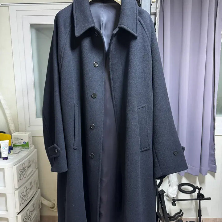 [BUNJANG] Brown Yard Balmacaan Coat 02 / 브라운 야드 발마칸 02 사이즈