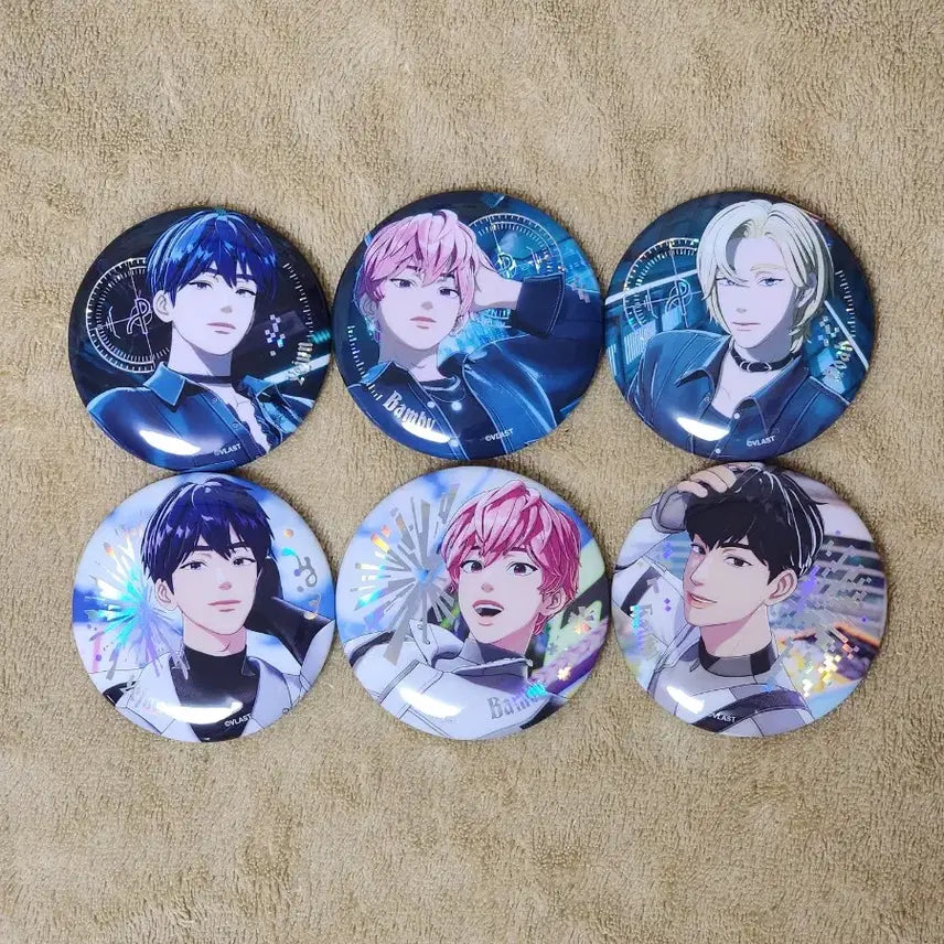 [BUNJANG] PLAVE Dash Bundle Set Can Badge / plave dash can badge 대쉬 캔뱃지 일괄